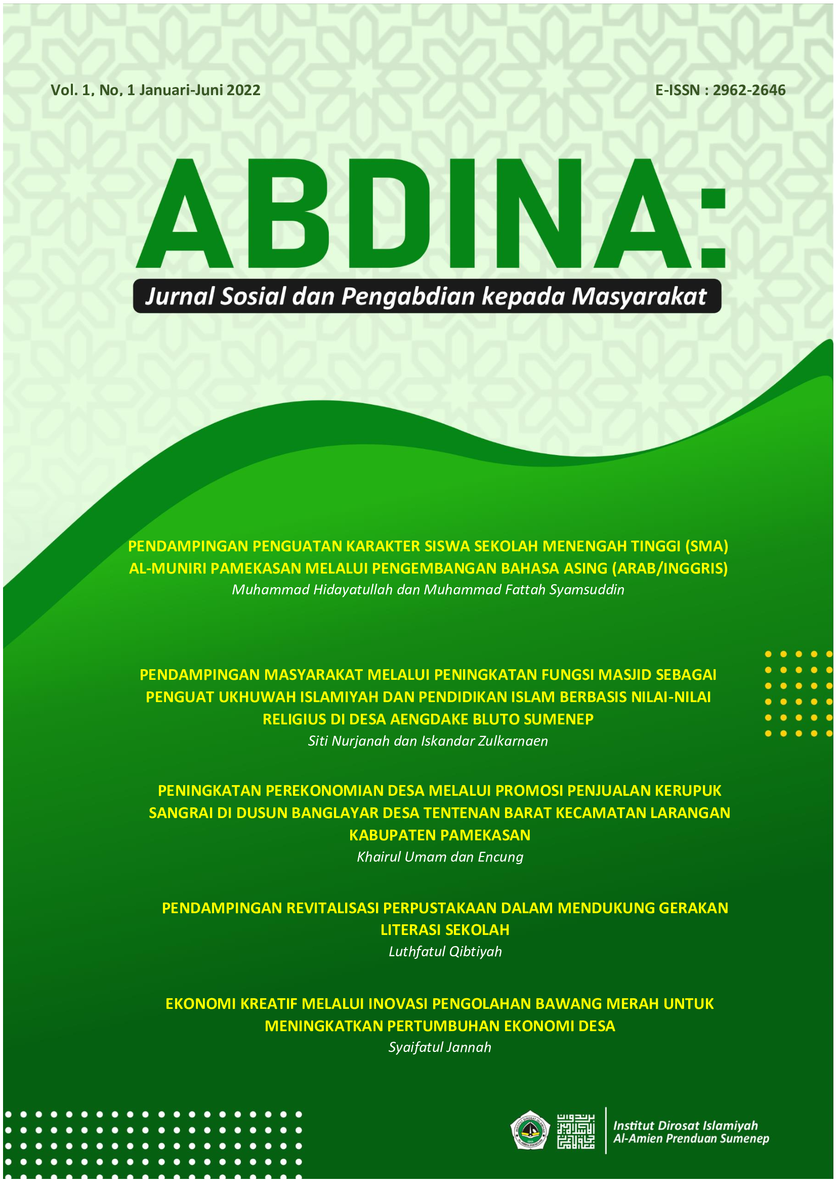 Journal Homepage Image